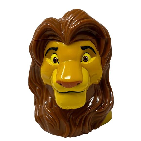 Disney Ringling Bros Barnum Bailey The Lion King Adult Simba Plastic Mug Cup Lid - Picture 9 of 13